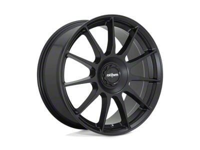 Rotiform DTM Satin Black Wheel; 17x8; 40mm Offset (97-06 Jeep Wrangler TJ)