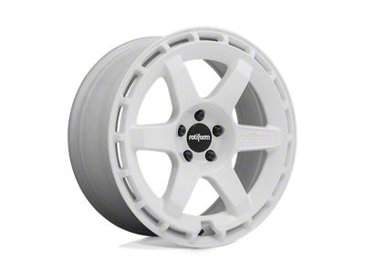 Rotiform KB1 Gloss White Wheel; 19x8.5; 40mm Offset (97-06 Jeep Wrangler TJ)