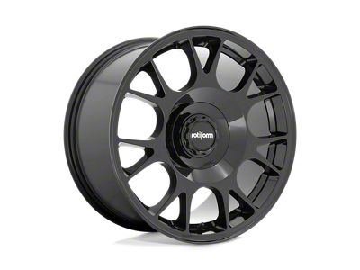 Rotiform TUF-R Gloss Black Wheel; 18x9.5; 38mm Offset (97-06 Jeep Wrangler TJ)