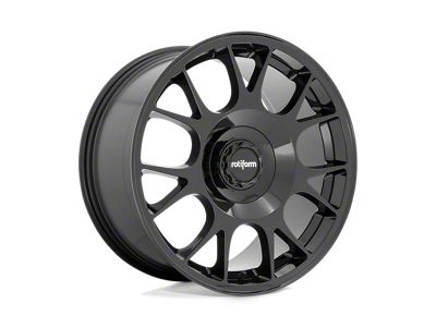 Rotiform TUF-R Gloss Black Wheel; 20x10.5; 35mm Offset (97-06 Jeep Wrangler TJ)