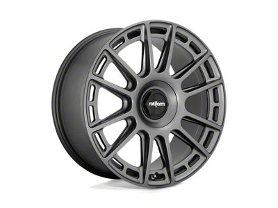 Rotiform OZR Matte Anthracite Wheel; 19x8.5; 35mm Offset (87-95 Jeep Wrangler YJ)