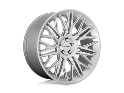 Rotiform JDR Matte Silver 6-Lug Wheel; 22x10; 30mm Offset (22-25 Tundra)