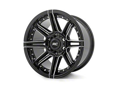 Rough Country 88 Series Gloss Black 6-Lug Wheel; 17x9; 0mm Offset (05-15 Tacoma)