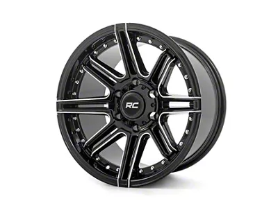 Rough Country 88 Series Gloss Black 6-Lug Wheel; 17x9; 0mm Offset (24-25 Tacoma)