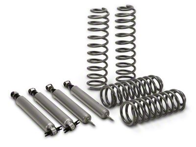 Rough Country 2.50-Inch Suspension Lift Kit with Shocks (07-18 Jeep Wrangler JK 2-Door)