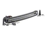 Rough Country 30-Inch Black Series Curved Dual Row LED Light Bar; Flood/Spot Combo Beam (Universal; Some Adaptation May Be Required)