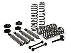 Rough Country Suspension 3.25-Inch Suspension Lift Kit with Shocks (07-18 Jeep Wrangler JK 4-Door)