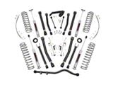 Rough Country Suspension 4-Inch X-Series Lift Kit with Premium N3 Shocks (07-18 Jeep Wrangler JK 4-Door)