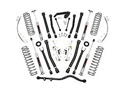 Rough Country 4-Inch X-Series Lift Kit with Premium N3 Shocks (07-18 Jeep Wrangler JK 4-Door)