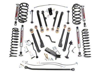 Rough Country 4-Inch X-Series Lift Kit with Shocks (97-06 Jeep Wrangler TJ)