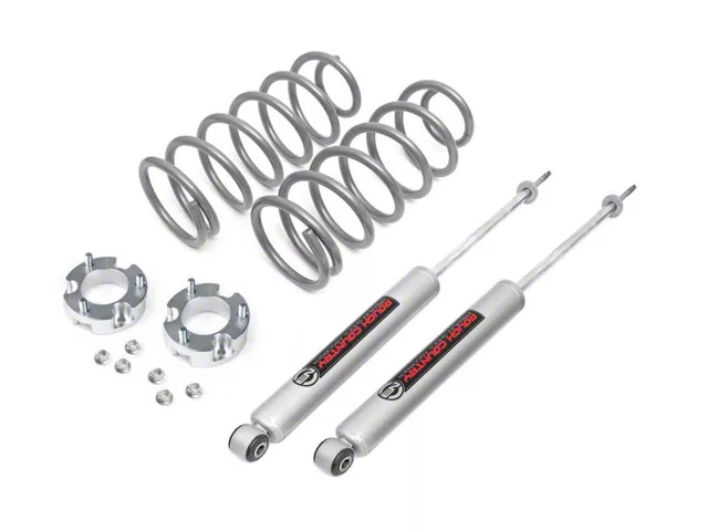 4runner Rear Spring Spacer Rough Country Suspension Toyota 4-Runner 3-Inch Suspension Lift Kit ...