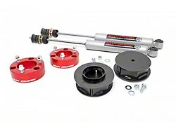Rough Country 3-Inch Suspension Lift Kit with Red Spacers and Premium N3 Shocks (03-09 4Runner w/o X-REAS System)