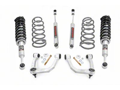 Rough Country 3-Inch Upper Control Arm Suspension Lift Kit with Premium N3 Shocks (10-24 4Runner w/o KDSS or X-REAS System)