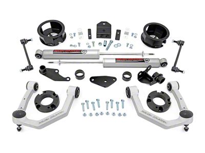 Rough Country Suspension 3.50-Inch Suspension Lift Kit with Premium N3 Shocks (25-26 4WD 4Runner w/o AVS System, Excluding Trailhunter, TRD Off-Road & TRD Pro)