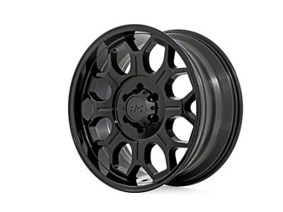 Rough Country 77 Series Semi Gloss Black 6-Lug Wheel; 20x9; -12mm Offset (10-24 4Runner)