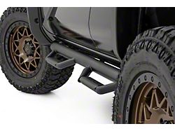 Rough Country Cab Length Nerf Side Step Bars; Black (25-26 4Runner, Excluding Limited & Platinum)