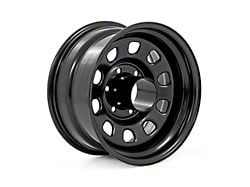 Rough Country Steel Black 6-Lug Wheel; 17x9; 0mm Offset (03-09 4Runner)