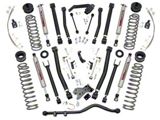 Rough Country Suspension 6-Inch X-Series Suspension Lift Kit with Shocks (07-18 Jeep Wrangler JK 2-Door)