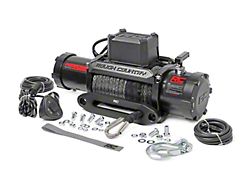 Rough Country PRO Series 9,500 lb. Winch with Synthetic Rope (Universal; Some Adaptation May Be Required)