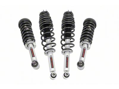 Rough Country 2-Inch Suspension Lift Kit with Premium N3 Struts and Shocks (21-25 Bronco w/o Sasquatch Package, Excluding Badlands, First Edition, Raptor & Wildtrack)