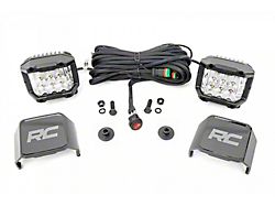 Rough Country Suspension 3-Inch Osram Wide Angle Series LED Ditch Light Kit (21-25 Bronco)