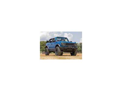 Rough Country 3.50-Inch Upper Control Arm Suspension Lift Kit with M1R Reservoir Struts (21-25 Bronco 4-Door w/o Sasquatch Package, Excluding Badlands, First Edition, Raptor & Wildtrack)