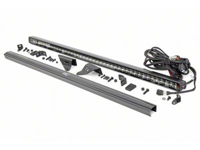 Rough Country Suspension 40-Inch Spectrum Series Single Row LED Light Bar with Windshield Mounting Brackets (21-25 Bronco w/o Factory Roof Rack)
