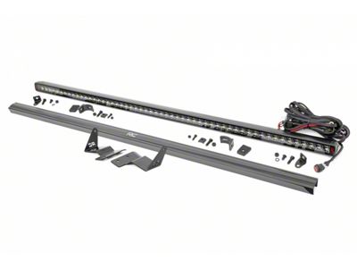 Rough Country Suspension 50-Inch Spectrum Series Single Row LED Light Bar with Windshield Mounting Brackets (21-25 Bronco w/o Factory Roof Rack)
