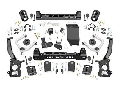 Rough Country 7-Inch Suspension Lift Kit with Vertex Adjustable Coil-Overs (21-25 Bronco 4-Door Base)