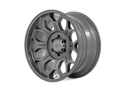 Rough Country 77 Series Gunmetal Gray 6-Lug Wheel; 20x9; 0mm Offset (22-25 Bronco Raptor)