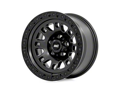 Rough Country 82 Series Semi Gloss Black 6-Lug Wheel; 18x9; 0mm Offset (22-25 Bronco Raptor)
