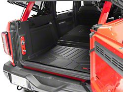 Rough Country Heavy Duty Cargo Liner; Black (21-24 Bronco 4-Door)