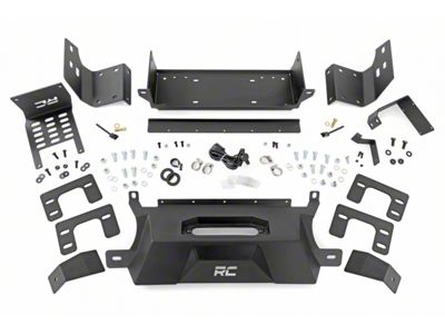 Rough Country Hidden Winch Mount (21-25 2.7L EcoBoost Bronco)