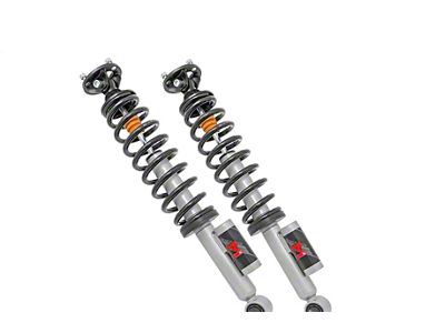 Rough Country M1R Reservoir Loaded Rear Struts for 5-Inch Lift (21-25 Bronco w/o Sasquatch Package, Excluding Badlands, First Edition, Raptor & Wildtrack)
