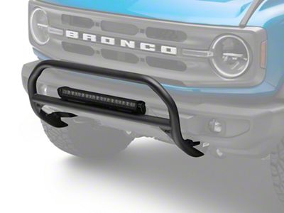 Rough Country Nudge Bar with 20-Inch Black Series LED Light Bar (21-25 Bronco w/ Factory Plastic Bumper)