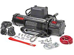 Rough Country PRO Series 9,500 lb. Winch with Synthetic Rope (Universal; Some Adaptation May Be Required)