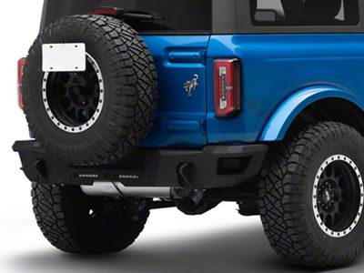 Rough Country Rear Bumper with 6-Inch Slim Line LED Light Bars (21-25 Bronco, Excluding Raptor)