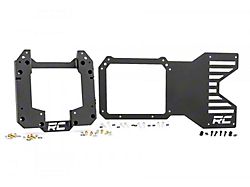 Rough Country Spare Tire Relocation Mount with Tailgate Reinforcement Bracket (21-24 Bronco, Excluding Raptor)