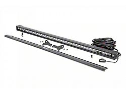 Rough Country Suspension 40-Inch Black Series LED Light Bar Roof Rack Kit (21-25 Bronco Sport)