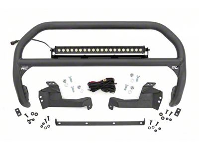 Rough Country Nudge Bar with 20-Inch Black Series LED Light Bar (21-25 Bronco Sport)