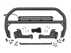 Rough Country Nudge Bar with 20-Inch Black Series White DRL LED Light Bar (21-26 Bronco Sport)