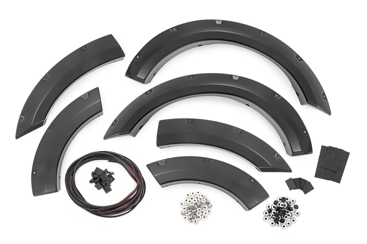 Rough Country Bronco Sport Pocket Fender Flares; Oxford White FF11612A