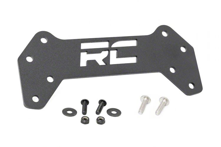 thumbnail image 2 of Rough Country Third Brake Light Extension Bracket – 2021-2024 Ford Bronco, Black Steel, 51051 2 of 6