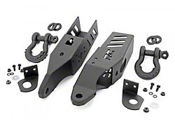 Rough Country Tow Hook Mounting Brackets with D-Ring Shackles (21-25 Bronco)