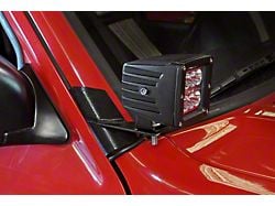 Rough Country Suspension Lower A-Pillar Light Mounts (84-01 Jeep Cherokee XJ)