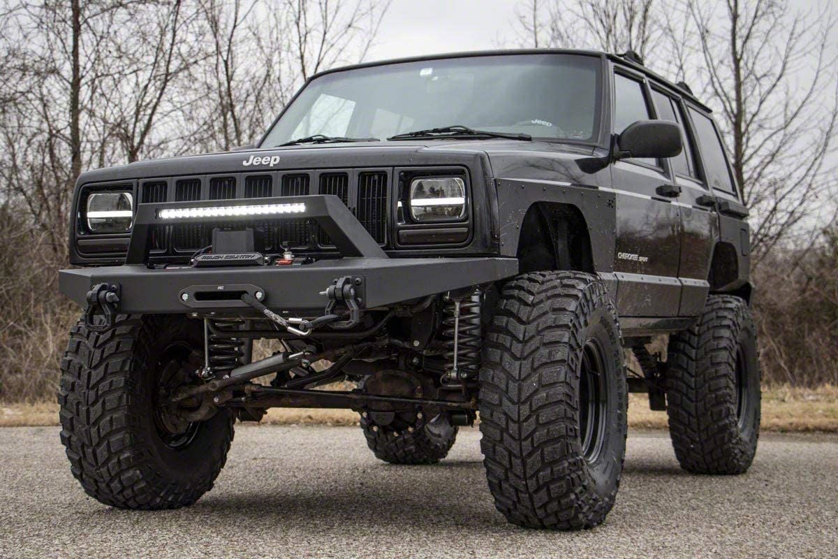 Rough Country Suspension Jeep Cherokee Lower Door Armor