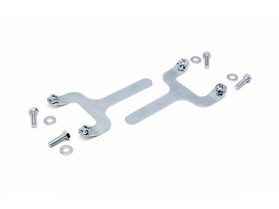 Rough Country 1077 Adjustable Lift Shackles For 84-01 Jeep Cherokee XJ Comanche Mj