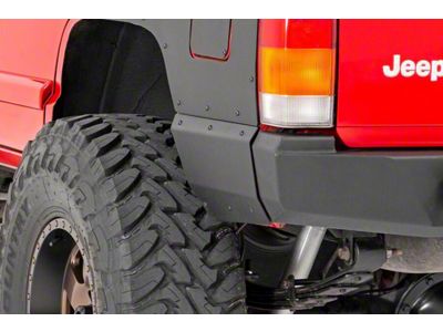 Rough Country Rear Quarter Panel Armor (97-01 Jeep Cherokee XJ)