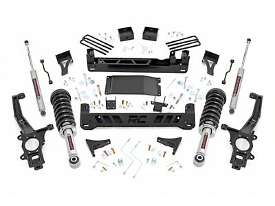 Rough Country Loaded Strut Pair | 6 Inch | Nissan Titan 4WD