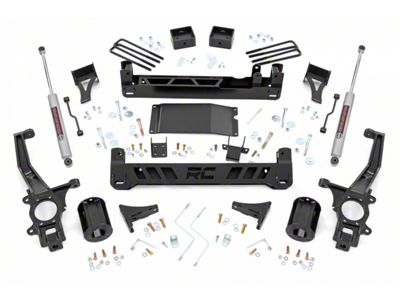 Rough Country 6-Inch Suspension Lift Kit with Premium N3 Shocks (22-25 Frontier, Excluding PRO-4X)